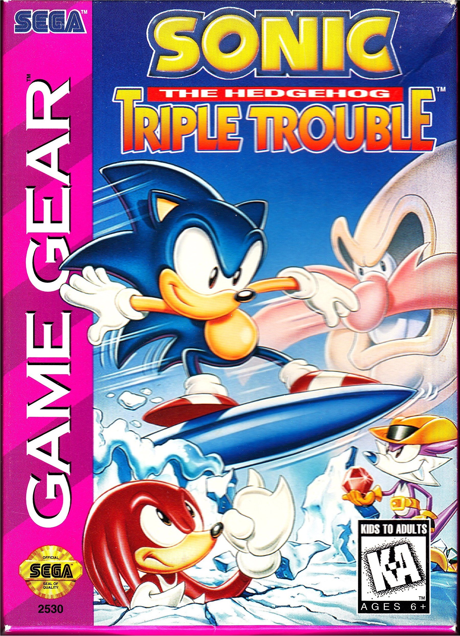 Sonic Triple Trouble Display Image